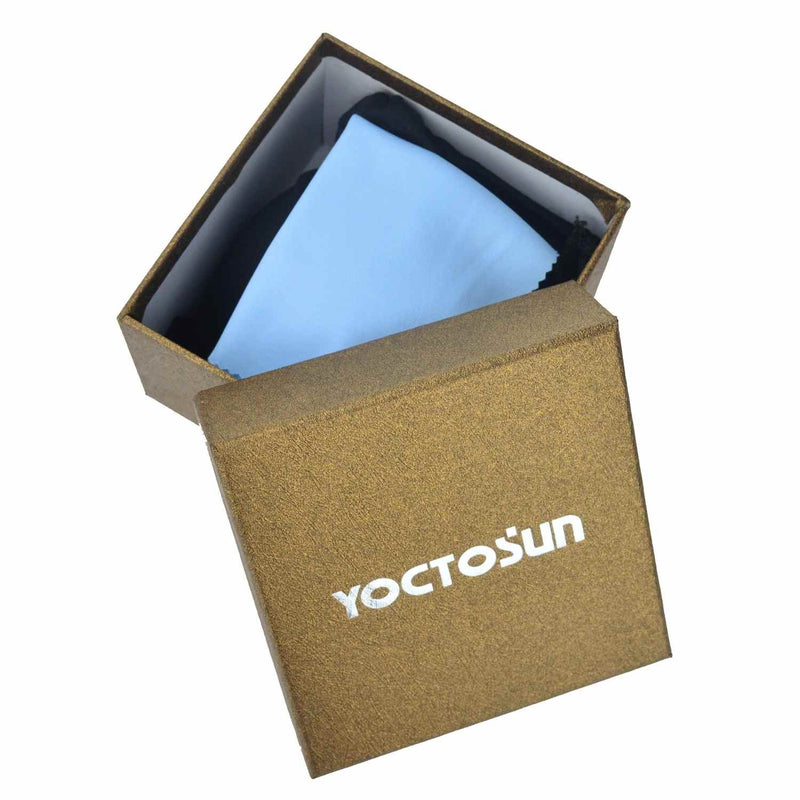 YOCTOSUN 3.8 Inch Acrylic Paperweight Reading Magnifying Glass 5X Dome Magnifier Optical Half Ball Lens with Gift Box and Polishing Pouch (95mm) - LeoForward Australia