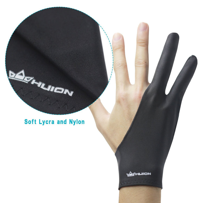  [AUSTRALIA] - Huion Artist Glove for Drawing Tablet (1 Unit of Free Size, Good for Right Hand or Left Hand) - Cura CR-01
