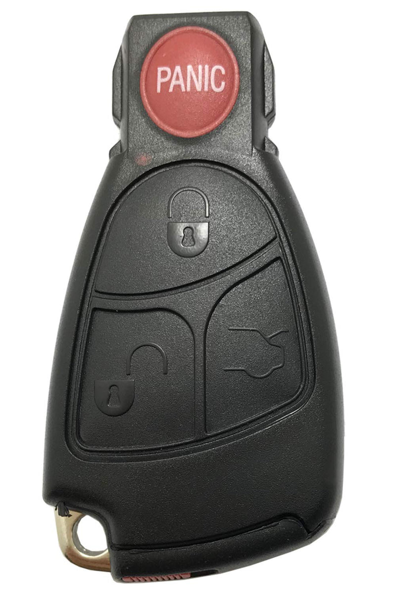  [AUSTRALIA] - Horande Keyless Entry Remote Replacement Key Fob Case fits for Mercedes Benz C Class CLK CLS E Class G Class Slk Class AMG C320 Key Fob Shell Cover 3+1 Buttons BE-4B-B