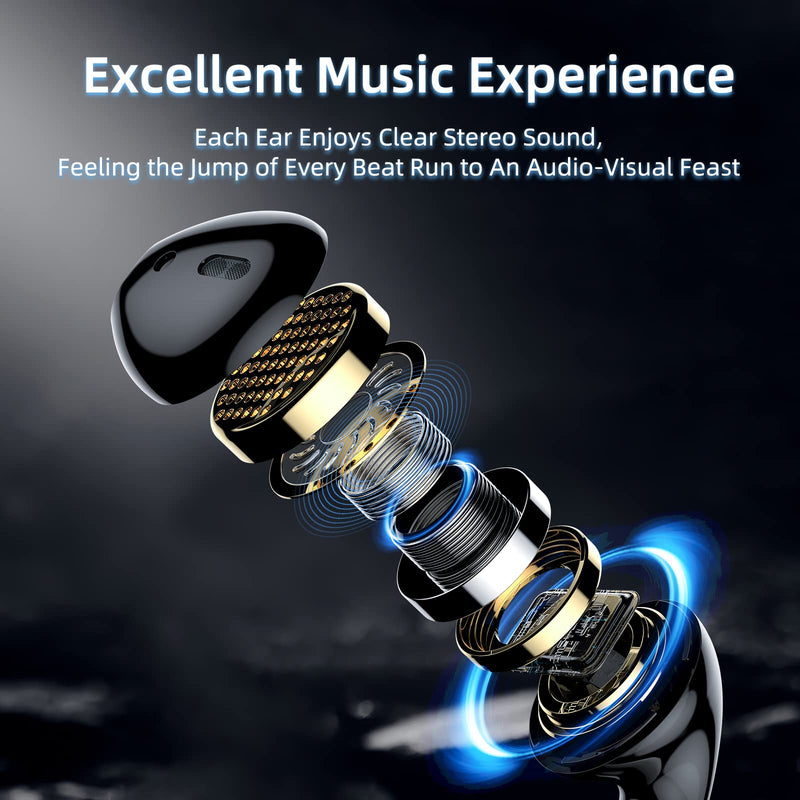  [AUSTRALIA] - Earbuds Wired with Microphone Pack of 5, Noise Isolating Wired Earbuds, Earphones with Powerful Heavy Bass Stereo, Compatible with Any Devices with 3.5mm Interface