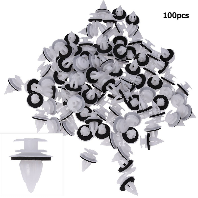 Saihisday Door Panel Clips with Seal Ring for BMW E34 E36 E38 E39 E46 X5 M3 M5 Z3 (Pack of 100) - LeoForward Australia