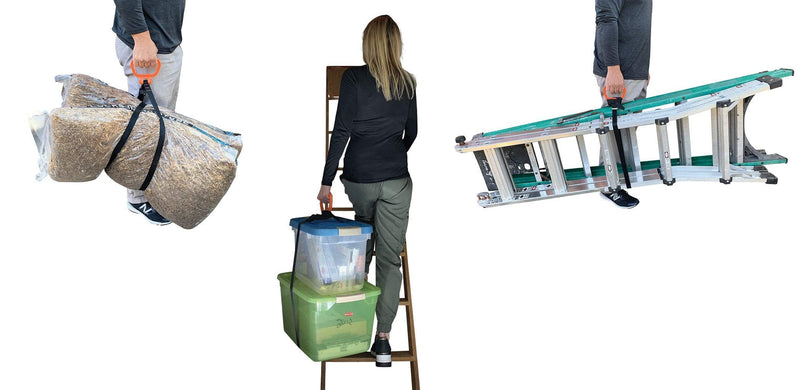  [AUSTRALIA] - MULTUS - Handle and Haul 1 - Handle Adjustable 9 Ft Polyester Moving Strap Cam Buckle System to Secure Lift Carry Awkward Boxes Furniture Building Construction Materials Tie downFast & Easy