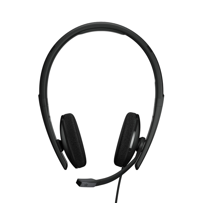  [AUSTRALIA] - EPOS | Sennheiser Adapt 160 USB II (1000915) - Wired, Double-Sided, UC Optimized Headset with USB Connectivity - Superior Stereo Sound - Enhanced Comfort - Call Control - Black