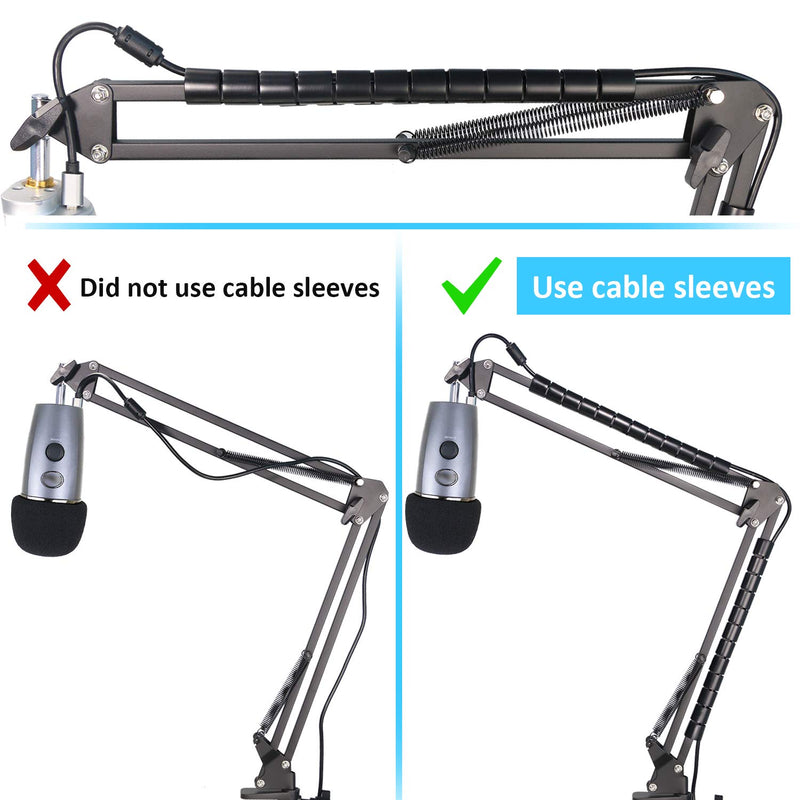 Yeti Nano Mic Stand with Foam Cover Windscreen - Mic Suspension Boom Arm Stand and Pop Filter Compatible with Blue Yeti Nano Microphone by YOUSHARES - LeoForward Australia