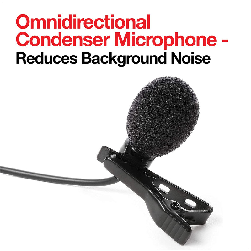  [AUSTRALIA] - IK Multimedia iRig Mic Lav Compact lavalier Microphone for Smartphones and Tablets Single