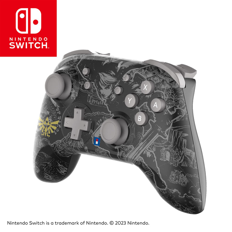  [AUSTRALIA] - HORI Wireless HORIPAD (The Legend of Zelda Edition) Pro Controller with Motion Control for Nintendo Switch - Officially Licensed by Nintendo