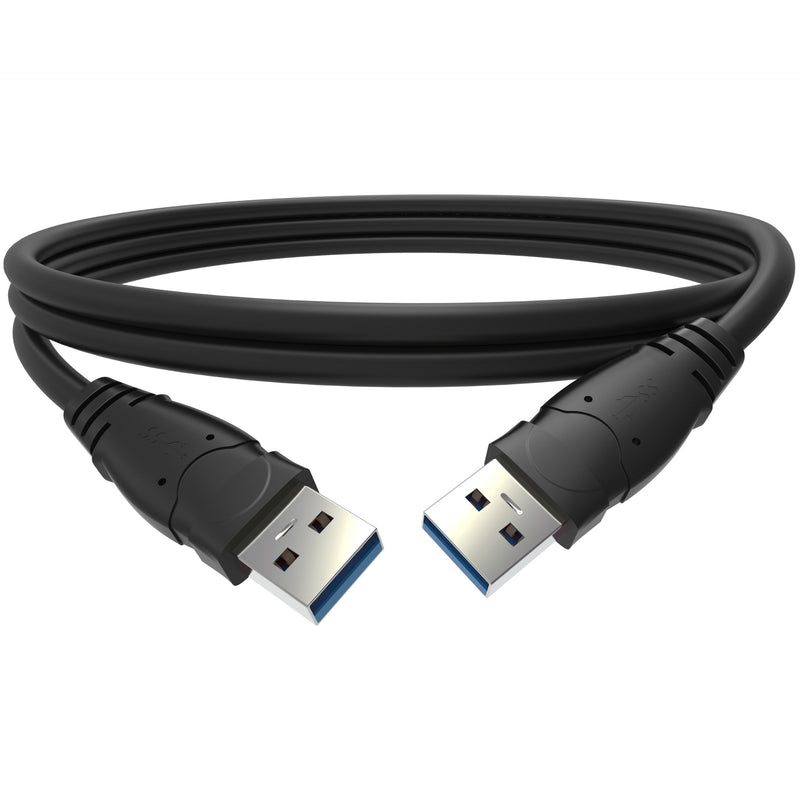  [AUSTRALIA] - Mediabridge USB 3.0 - USB Cable (8 Feet) - SuperSpeed A Male to A Male 8 Feet