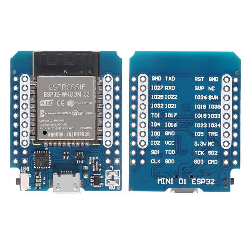  [AUSTRALIA] - AITRIP 4pcs D1 Mini NodeMCU ESP32 ESP-WROOM-32 WLAN WiFi Bluetooth Development Board 5V Compatible with Arduino