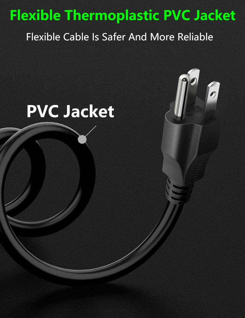  [AUSTRALIA] - 5Ft Mickey Mouse Plug Ac Power Supply Cord AC Adapter Laptop Notebook Computer Charger Cable: IEC-60320 IEC320 C5 to NEMA 5-15P 5FT