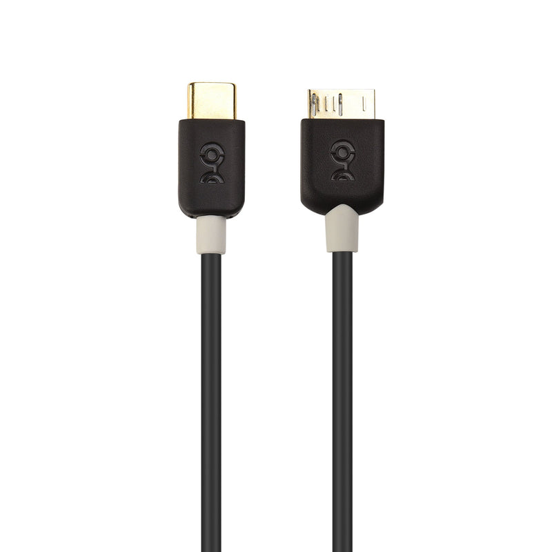 Cable Matters USB C to Micro USB 3.0 Cable (USB C to Micro B 3.0, USB C Hard Drive Cable) in Black 3.3 Feet 3.3 ft - LeoForward Australia