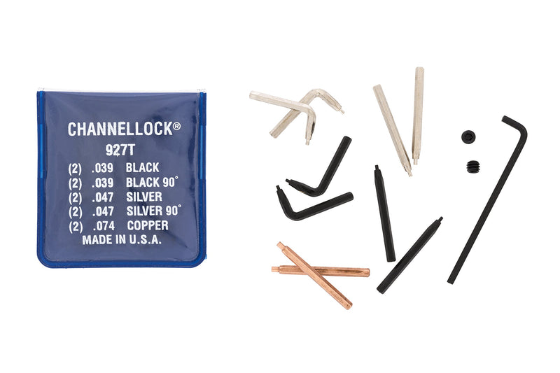 Channellock Replacement Tips, Steel, 927 Replacement Tip Kit (927T) Snap Ring Plier - LeoForward Australia