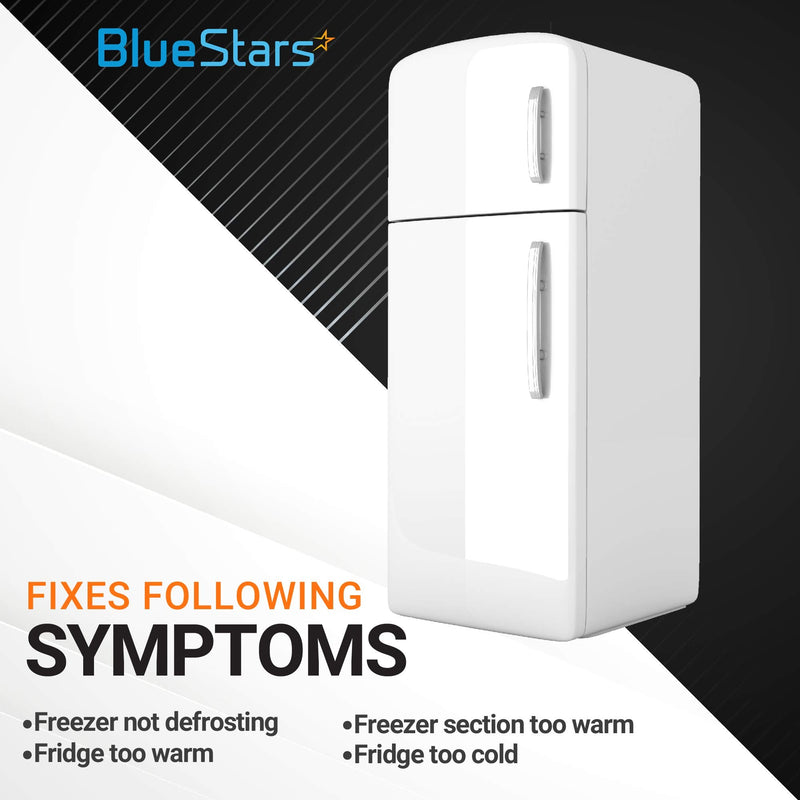  [AUSTRALIA] - W10225581 Refrigerator Bimetal Defrost Thermostat Replacement Part by Blue Stars - Easy to Install - Exact Fit for Whirlpool Kenmore Refrigerators - Replaces WPW10225581 PS11750673 2149849 AP6017375