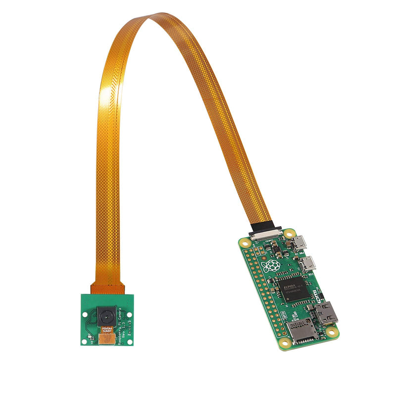  [AUSTRALIA] - ALMOCN 7Pcs for Raspberry Pi Camera Ribbon Flex Extension Cable Set,5.9” 7.87” 11.8” 19.69” 39.37” for Raspberry Pi,6.3" 11.8" for Raspberry Pi Zero
