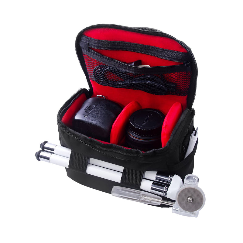 [AUSTRALIA] - FOSOTO Waterproof Anti-shock Camera Case Bag Compatible for Canon Powershot SX540 SX530 SX60 SX420 HS M5,Nikon Coolpix L340 B500 B700 L330 L840 P610,Panasonic LUMIX FZ80 GX85,Sony a6000 Digital Camera
