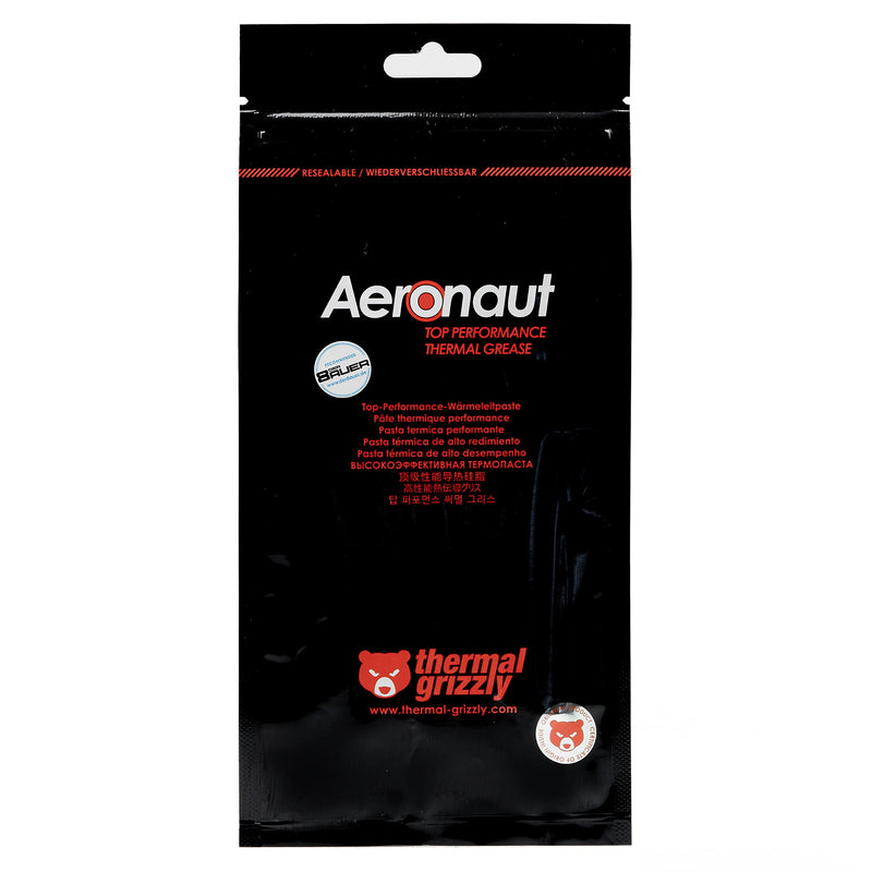 Thermal Grizzly - Aeronaut - High Performance Thermal Paste - Cooling and Mute Heat Sink Paste for CPU (All Kinds of Them) and Graphics Card Coolers (3.9 Gram) 3.9 Gram - LeoForward Australia