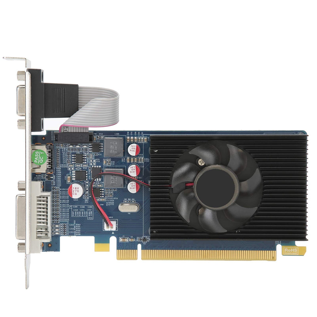  [AUSTRALIA] - PC Graphics Card, HD6450 2G 64bit DDR3 Graphics Card with PCI Express 3.0 Slot, for Office Desktop Computer