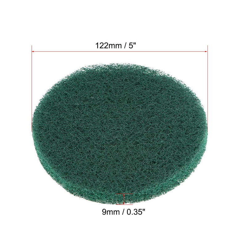  [AUSTRALIA] - uxcell 5 Inch 240 Grit Drill Power Brush Tile Scrubber Scouring Pads Cleaning Tool 3pcs