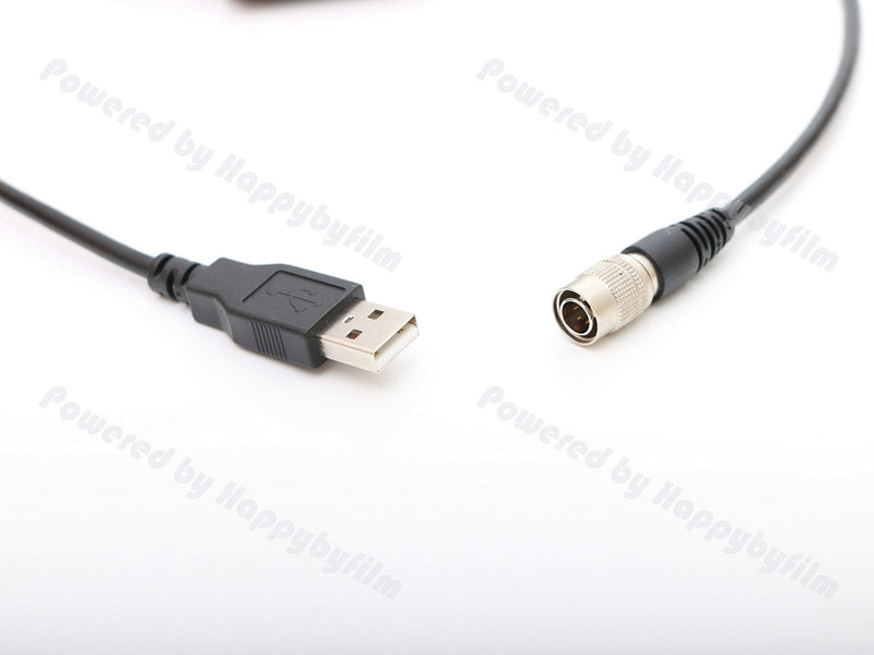  [AUSTRALIA] - USB Data Cable 5.1ft 160cm Male 6pin Hirose for Trimble S6 S8 Total Stations