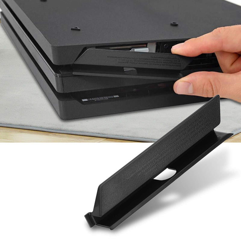 [AUSTRALIA] - HDD Hard Drive Slot Cover Door Flap for PS4 Pro Black Plastic HDD Hard Drive Slot Cover Door Flap for PS4 Pro Console