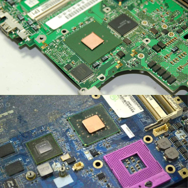 E-outstanding 20pcs 15x15x1.2mm DIY Cooling Heatsink Copper Shims Purplish Red Thermal Pad for Laptop IC Chipset GPU CPU - LeoForward Australia
