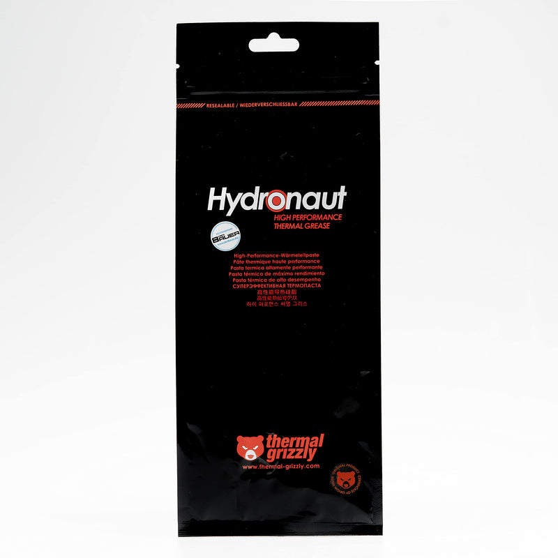 Thermal Grizzly Hydronaut - Conductive, High Performance Thermal Paste - Extensive for air Cooling Systems, Water Cooling, for All heatsinks CPU and GPU (26 Gram / 10 ml) 26 Gram / 10 ml - LeoForward Australia