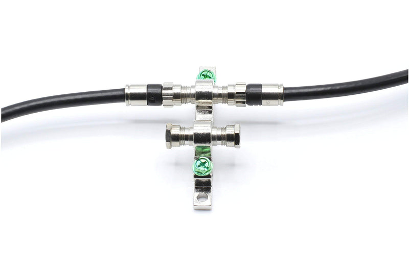  [AUSTRALIA] - 10' Feet, Black RG6 Coaxial Cable (Coax Cable) with Weather Proof Connectors, F81 / RF, Digital Coax - AV, Cable TV, Antenna, and Satellite, CL2 Rated, 10 Foot 10 Feet (3 Meter)
