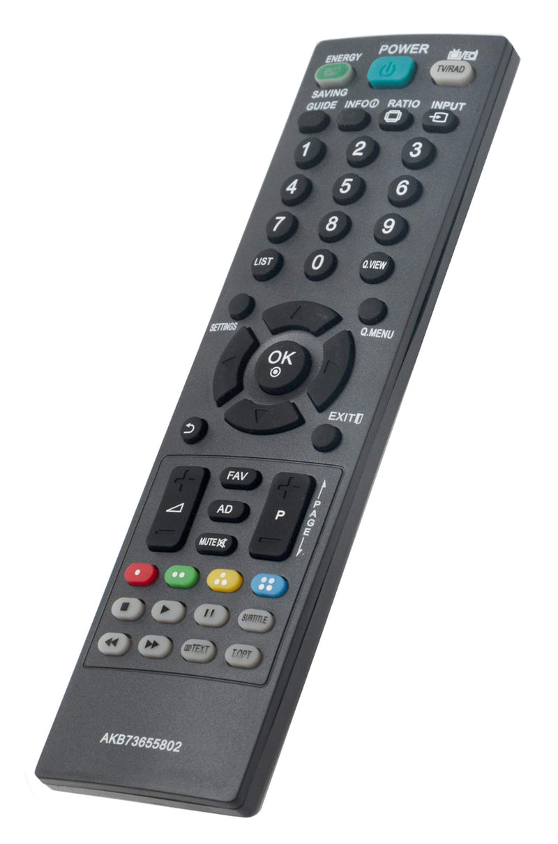 New AKB73655802 Replaced Remote fit for Lg TV AKB73655861 32CS460 32LS3400 32LS3450 32LS3500 32LS5600 32LT360C 37LS5600 37LT360C 19LS3500 22LS3500 22LT360C 26CS460 26LS3500 26LT360C 42CS460 - LeoForward Australia