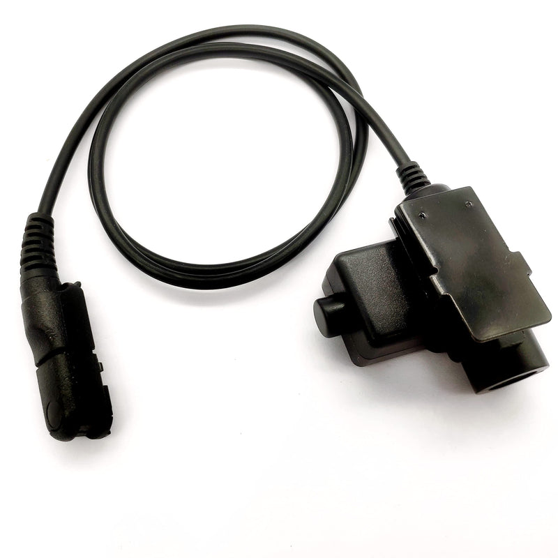  [AUSTRALIA] - WODASEN Tactical U94 PTT Adapter Cable for Motorola Radio XPR3500 XPR3500e XPR3000 XPR3300 with PTT XPR 3300 3500 3300e 3500e Walkie Talkie Radio