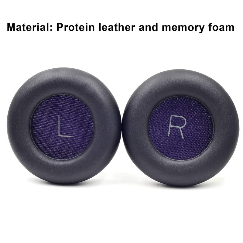  [AUSTRALIA] - Backbeat pro Earpads Cushions defean Ear Pads Replacement for Plantronics Backbeat pro Wireless Noise canceling Headset, Premium Protein Leather Softer Memory Foam Noise Canceling (Black) Black