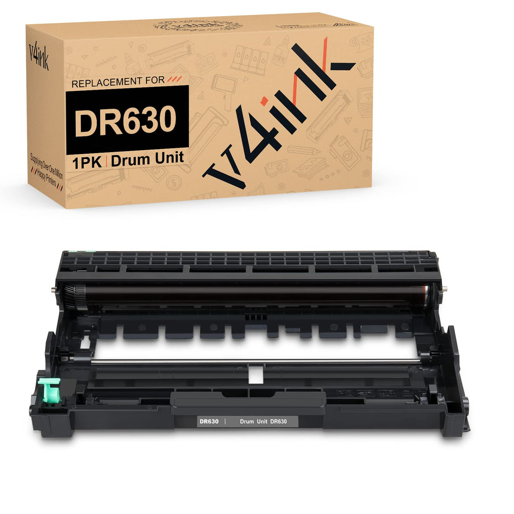  [AUSTRALIA] - v4ink Compatible DR-630 Drum Replacement for Brother DR630 DR660 Drum for Brother HL-L2300D HL-L2320D HL-L2340DW HL-L2360DW HL-L2380DW MFC-L2700DW MFC L2720DW L2740DW DCP-L2520DW DCP-L2540DW Printer