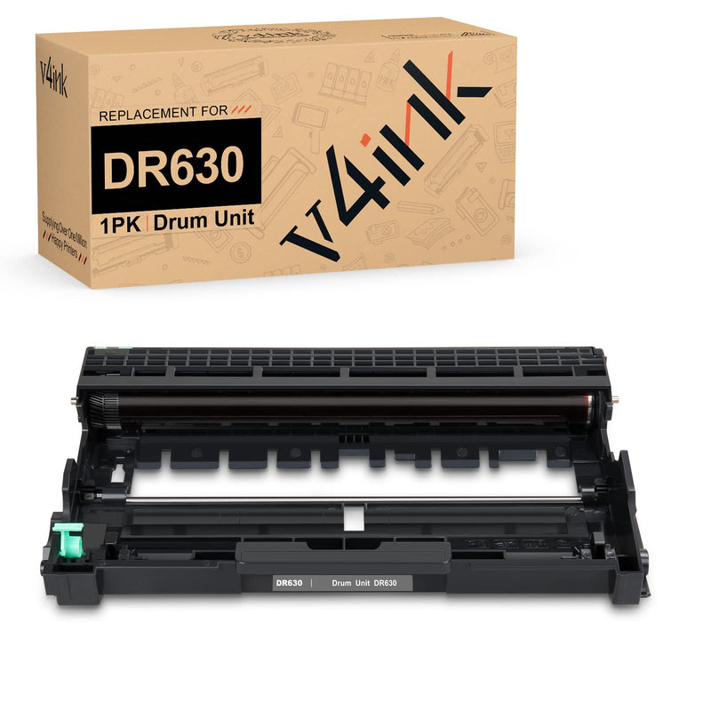  [AUSTRALIA] - v4ink Compatible DR-630 Drum Replacement for Brother DR630 DR660 Drum for Brother HL-L2300D HL-L2320D HL-L2340DW HL-L2360DW HL-L2380DW MFC-L2700DW MFC L2720DW L2740DW DCP-L2520DW DCP-L2540DW Printer