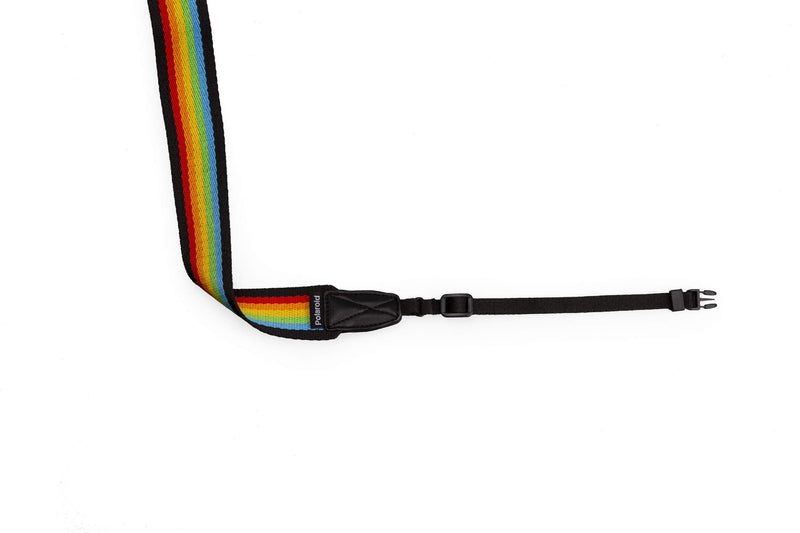  [AUSTRALIA] - Polaroid Camera Strap Flat – Rainbow Stripe