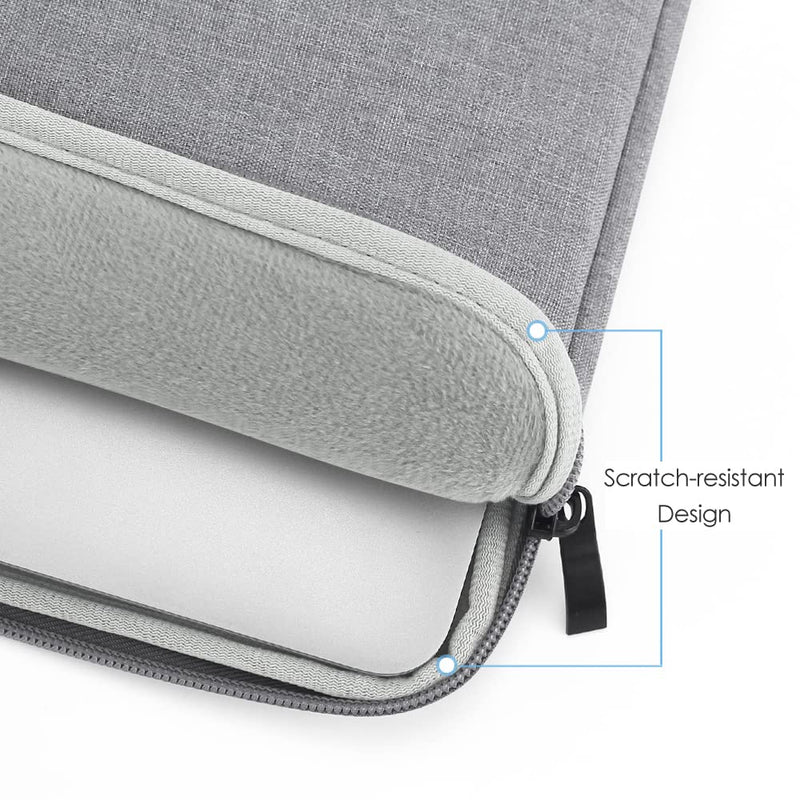  [AUSTRALIA] - ProElife 15-Inch Laptop Sleeve Case for 2023 MacBook Air 15 inch with Apple M2 Chip A2941 Accessory Traveling Carrying Simple Case Water-Resistant Bag Cover for MacBook Air 15'' 2023 M2 Chip (Gray) Gray