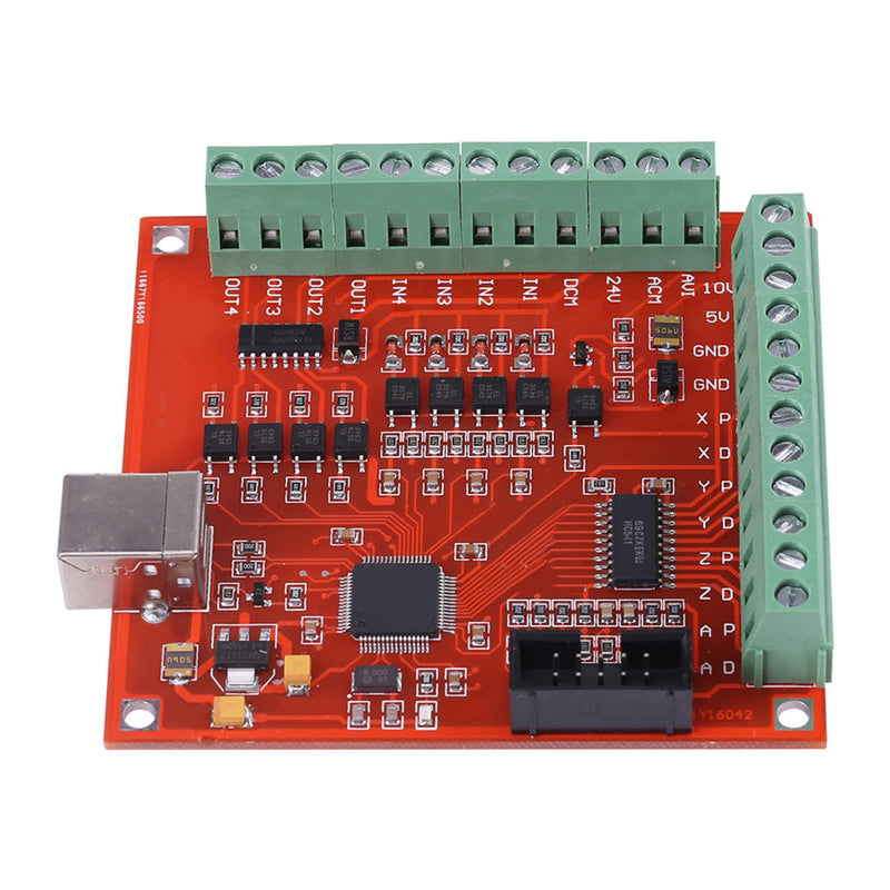  [AUSTRALIA] - Motion Control Card, Support Automatic Probe Tool MACH3 Motion Control Limit Switch Portable Breakout Board for CNC Engraving for Stepper Motor