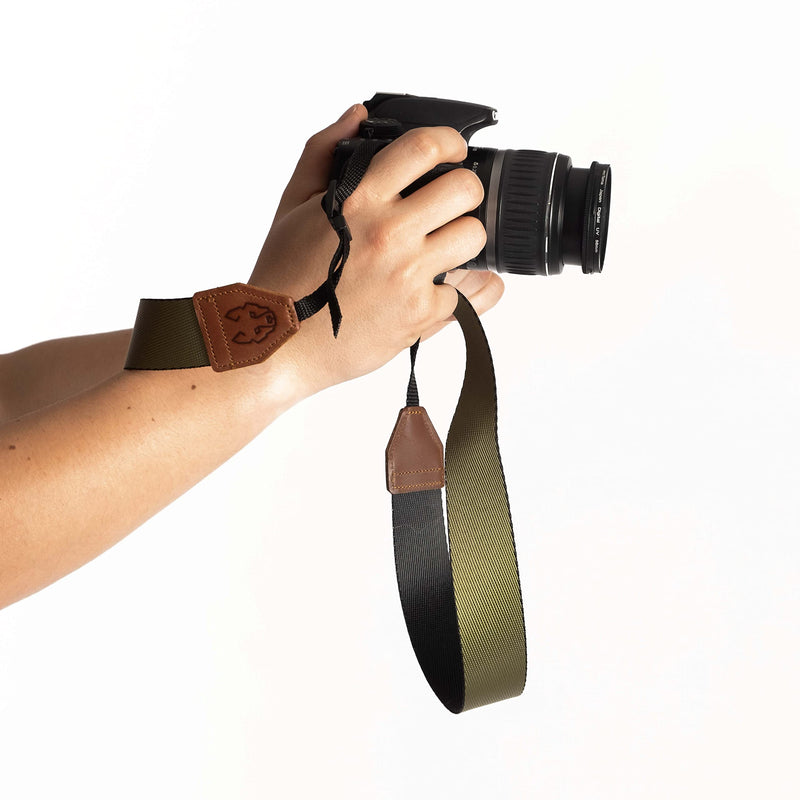  [AUSTRALIA] - The Bushveld-Lunar Camera Strap,Neck & Shoulder Camera Strap ( Inspired by Nature ).,Bushveld Green