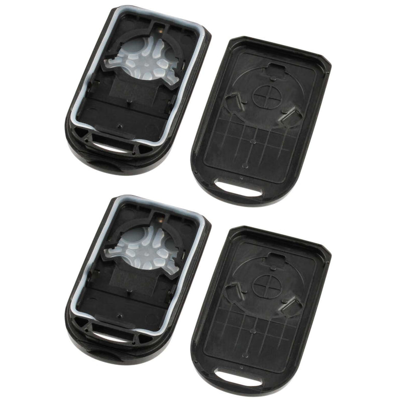  [AUSTRALIA] - Key Fob Keyless Entry Remote Shell Case & Pad fits Honda Odyssey 2005 2006 2007 2008 2009 2010, Set of 2 h-399-6b-case [2]