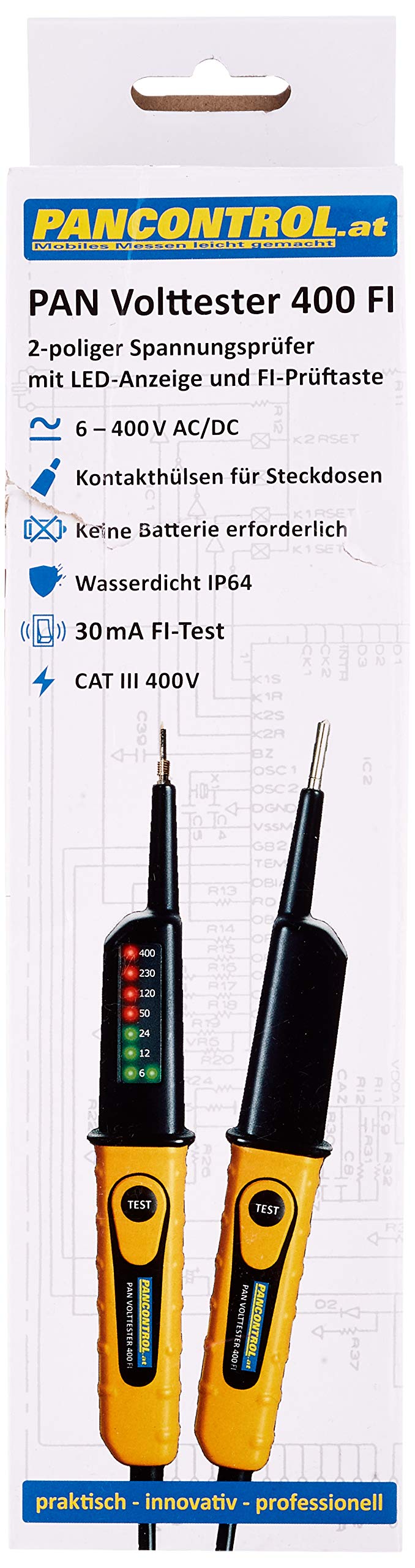  [AUSTRALIA] - Pancontrol voltage tester, PAN VOLTTESTER 400 FI Single