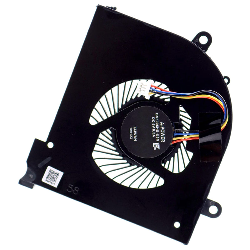  [AUSTRALIA] - Deal4GO Left Side CPU Cooling Fan 16Q2-CPU-CW Replacement for MSi GS65 GS65VR P65 MS-16Q1 MS-16Q2 MS-16Q3 MS-16Q4 MS-16Q5 CPU Fan