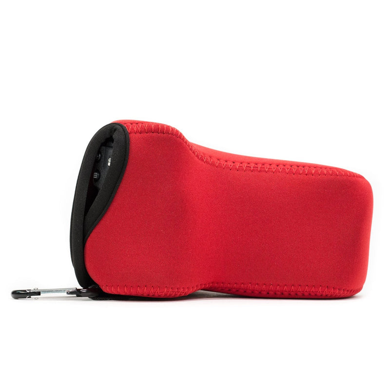  [AUSTRALIA] - MegaGear MG743 Panasonic Lumix DMC-GX85, DMC-GX80 (14-140mm) Ultra Light Neoprene Camera Case - Red