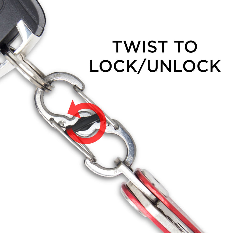  [AUSTRALIA] - KeySmart Accessory Pack - Expansion Pack-14 Keys, Quick Disconnect and Bottle Opener