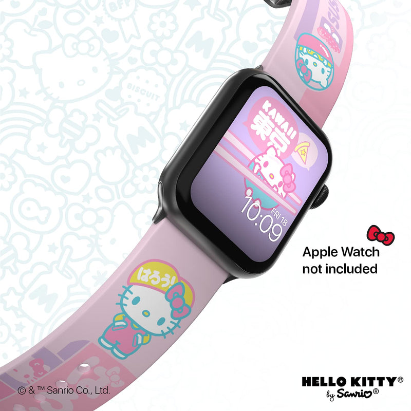  [AUSTRALIA] - Hello Kitty Smartwatch Band - Officially Licensed, Compatible with Every Size & Series of Apple Watch (watch not included) - Kawaii Adventures