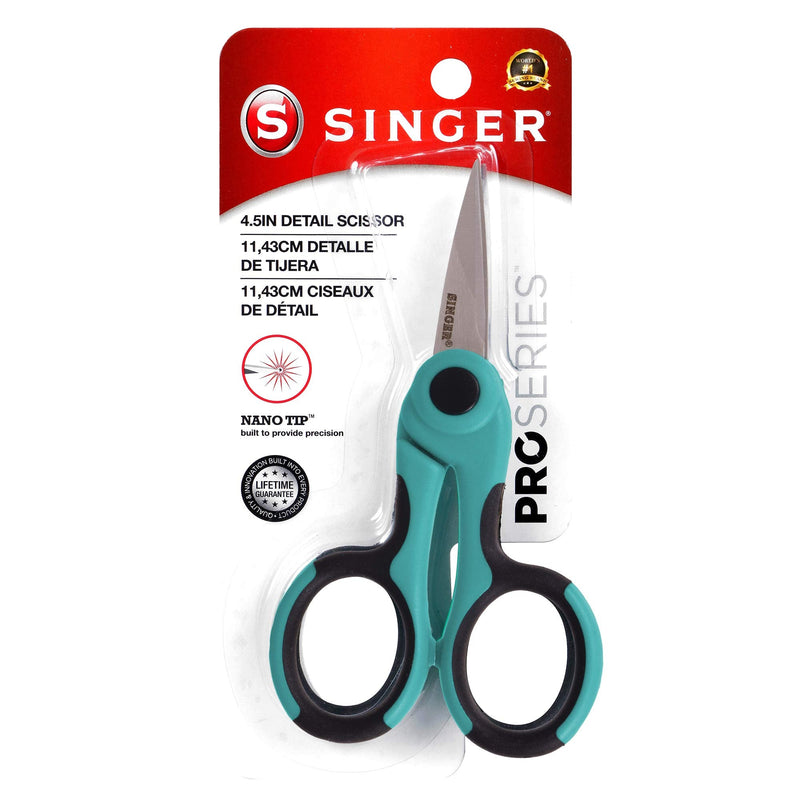  [AUSTRALIA] - SINGER 00557 4-1/2-Inch ProSeries Detail Scissors with Nano Tip (6-Pack) 6-Pack