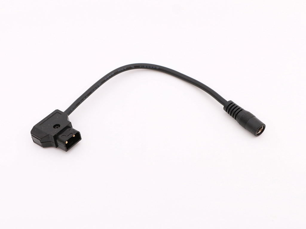  [AUSTRALIA] - Male D-Tap DC Power Cable 5.9 inch DC Female 5.5/2.1mm Jack for Photography Monitor Light