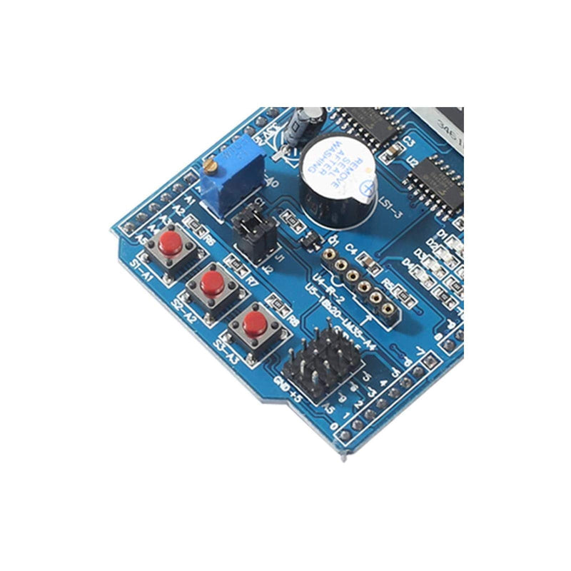  [AUSTRALIA] - Multifunctional Expansion Development Board Base Learning Shield Module kit Compatible with Ar-duino UNO R3