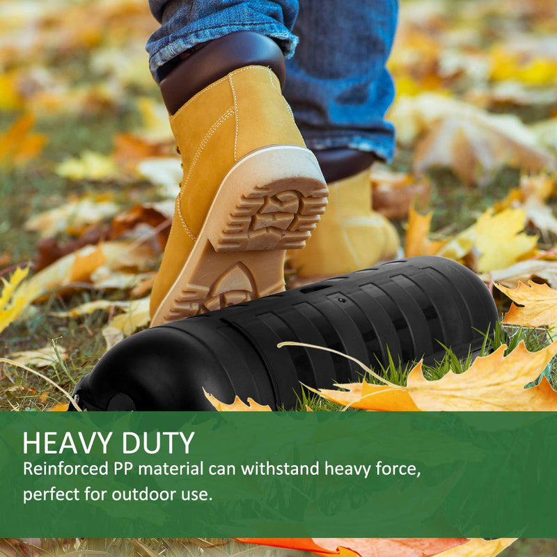  [AUSTRALIA] - Outdoor Extension Cord Safety Cover with Waterproof Protector Seal, Weatherproof Electrical Connection Box for Outdoor Outlets, Plugs, Sockets, Holiday Decorations, Power Tools, Fountains, Black