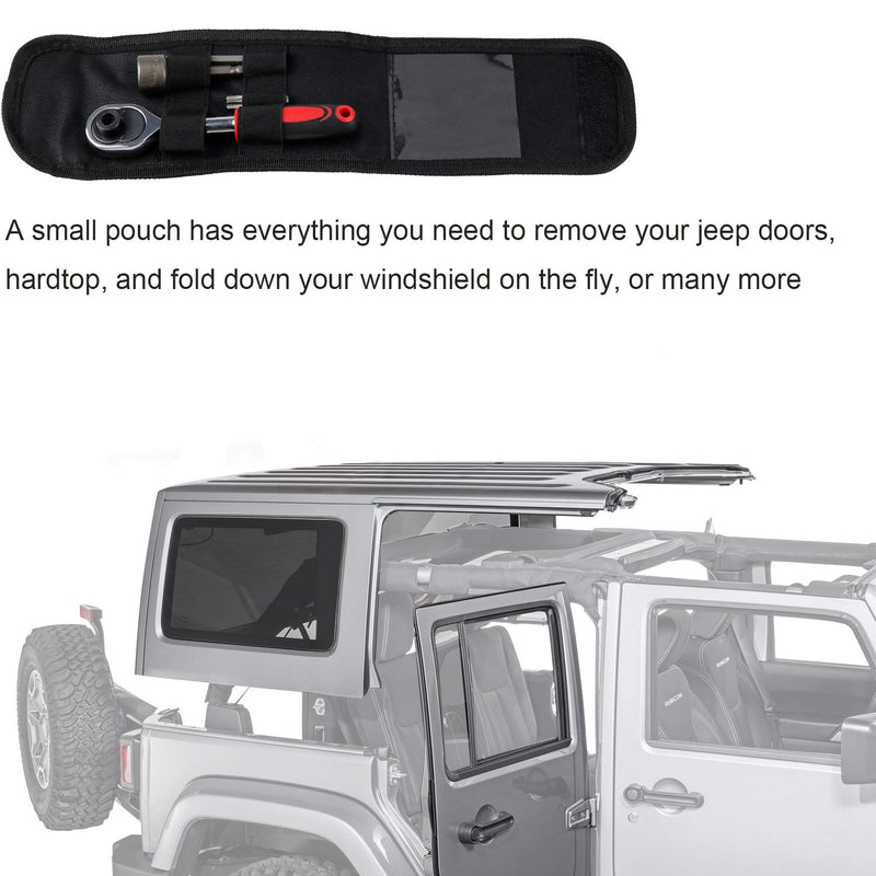  [AUSTRALIA] - Drimfly for Jeep Hard Top and Door Removal Torx Set Tool Kit for 2007-2019 Jeep Wrangler JK JL Rubicon Sahara Sports