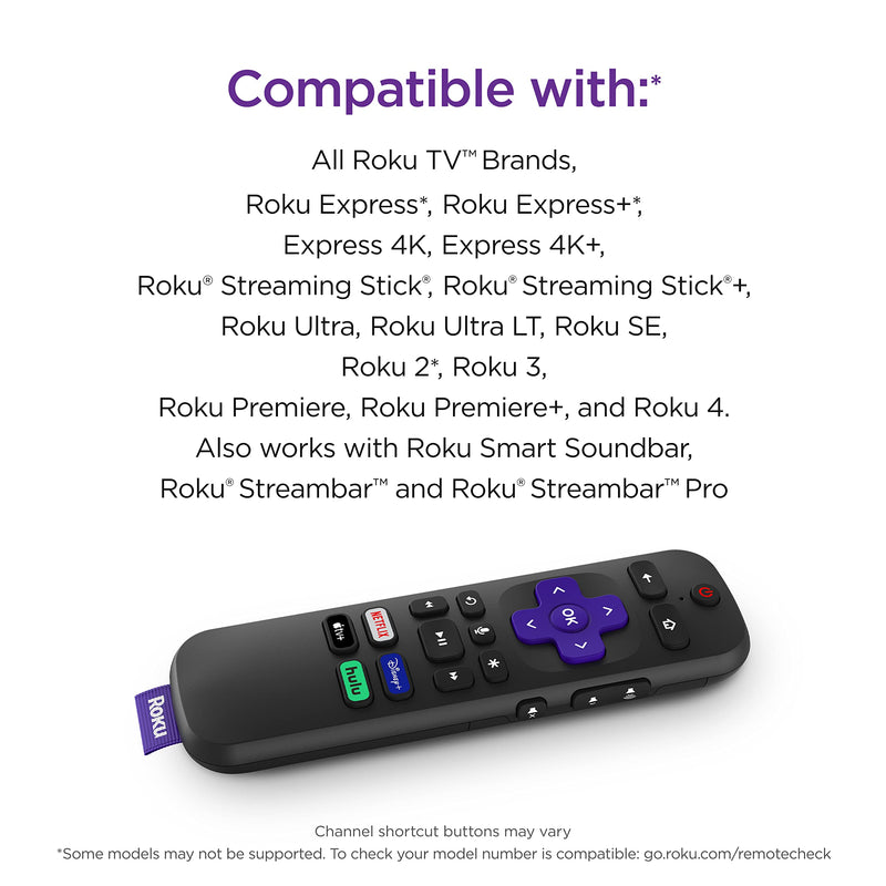  [AUSTRALIA] - Roku Voice Remote (Official) for Roku Players and Roku TVs Roku Voice Remote