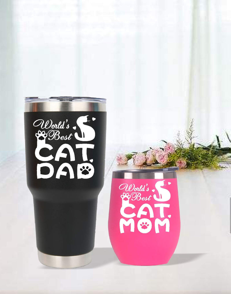  [AUSTRALIA] - Best Cat Mom, Best Cat Dad, Best Cat Mom Ever Mug, Best Cat Dad Mug, Cat Mom, Cat Dad, Gift for Cat Lovers, Tumbler for Cat, Cat Mom Tumbler, Cat Dad Tumbler, Best Cat Dad Tumbler, Cat Dad Cat Mom
