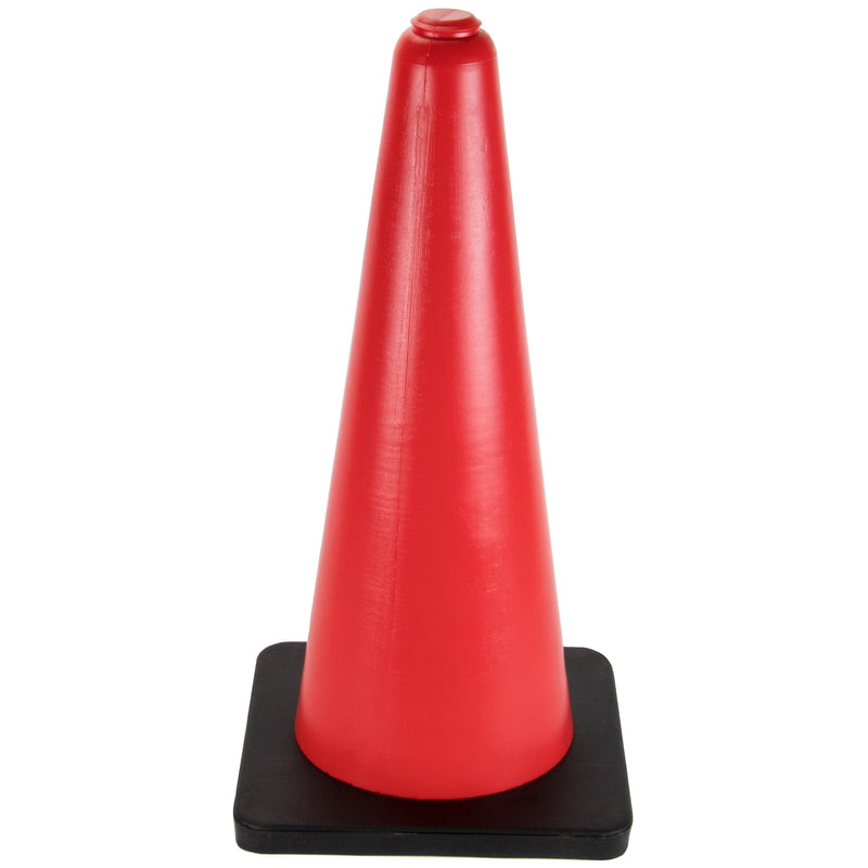  [AUSTRALIA] - 24" High Hat Cones in Fluorescent Orange with Black Base for Indoor/Outdoor Traffic Work Area Safety Marker & Agility Sport Training by Bolthead Industrial (Single)