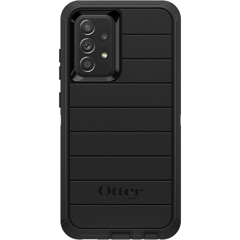  [AUSTRALIA] - OtterBox Defender Rugged Case for Samsung Galaxy A52 & Galaxy A52 5G (ONLY) Retail Packaging - Black - with Microbial Defense